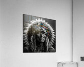 Wise Chief Acrylic Print
