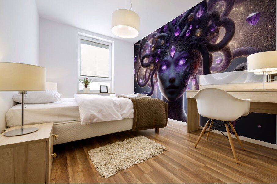 Beauty of Medusa Mural print