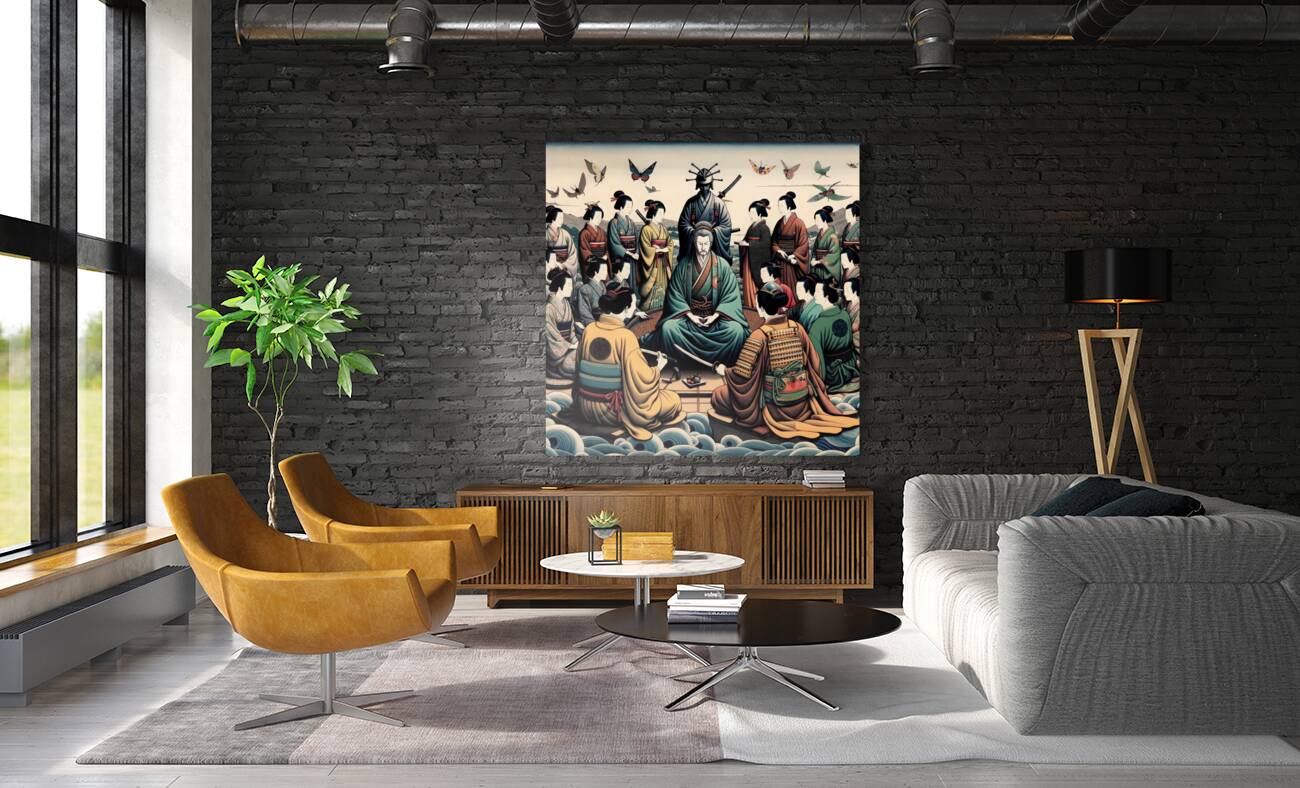 The Master Painting Reproduction