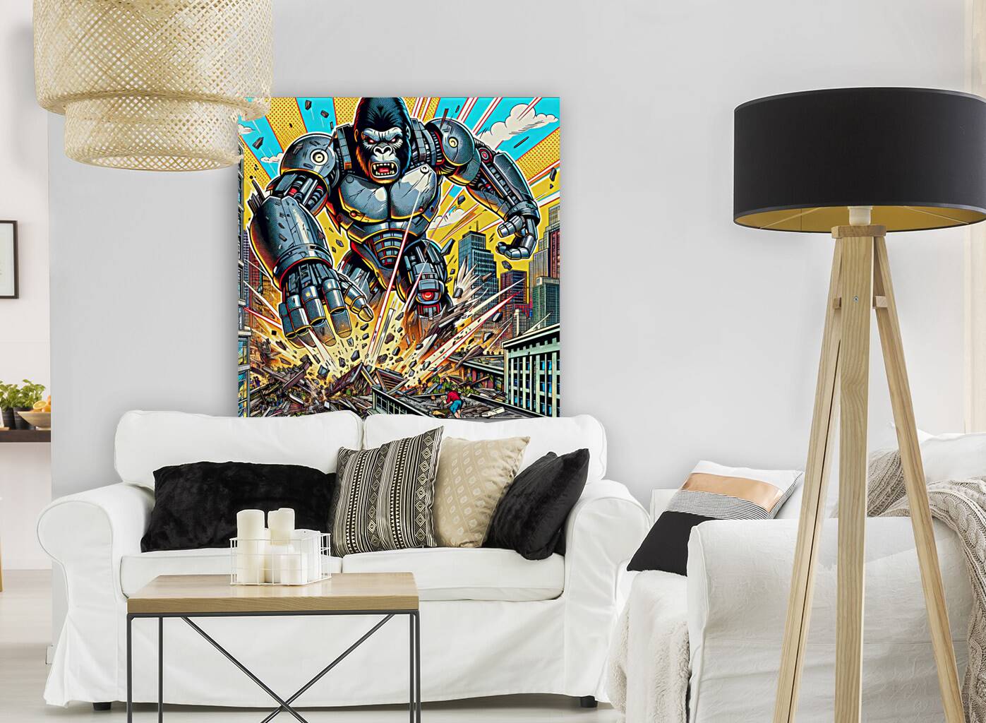 Classic Comic Ape 2 Reproduction