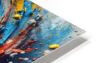 3D Paint Abstract HD Metal print