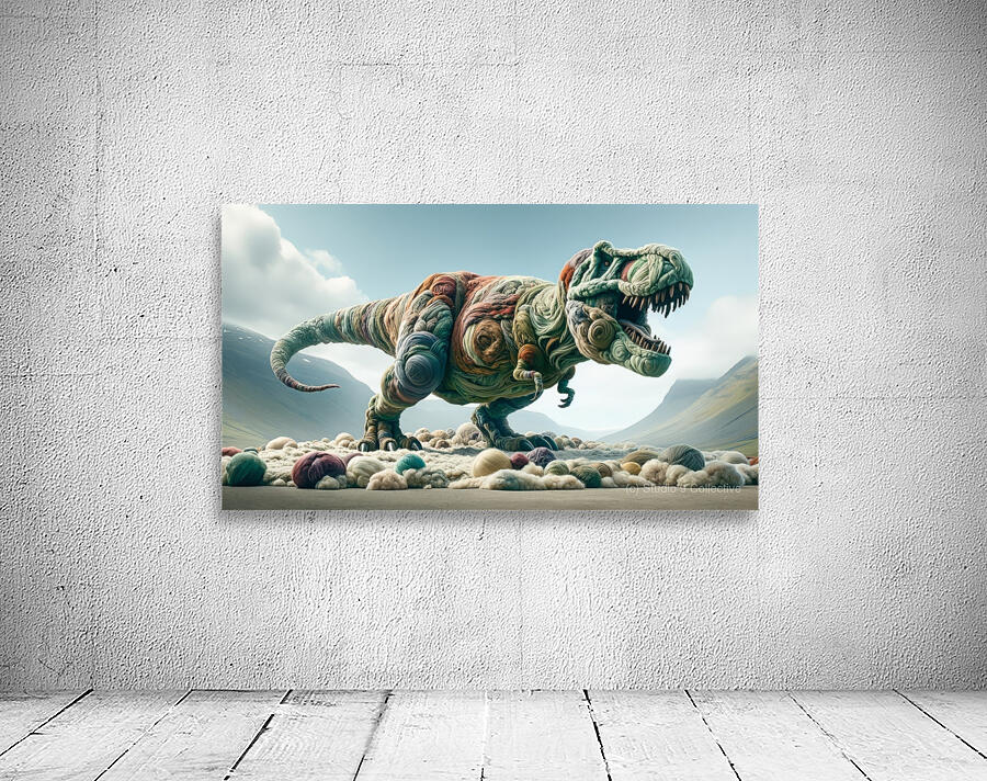 Threadosaurus Rex Wall Preview