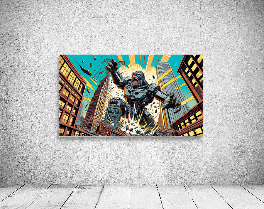 Classic Comic Ape Wall Preview