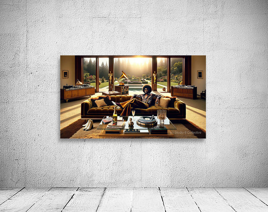 70s Black Success Wall Preview