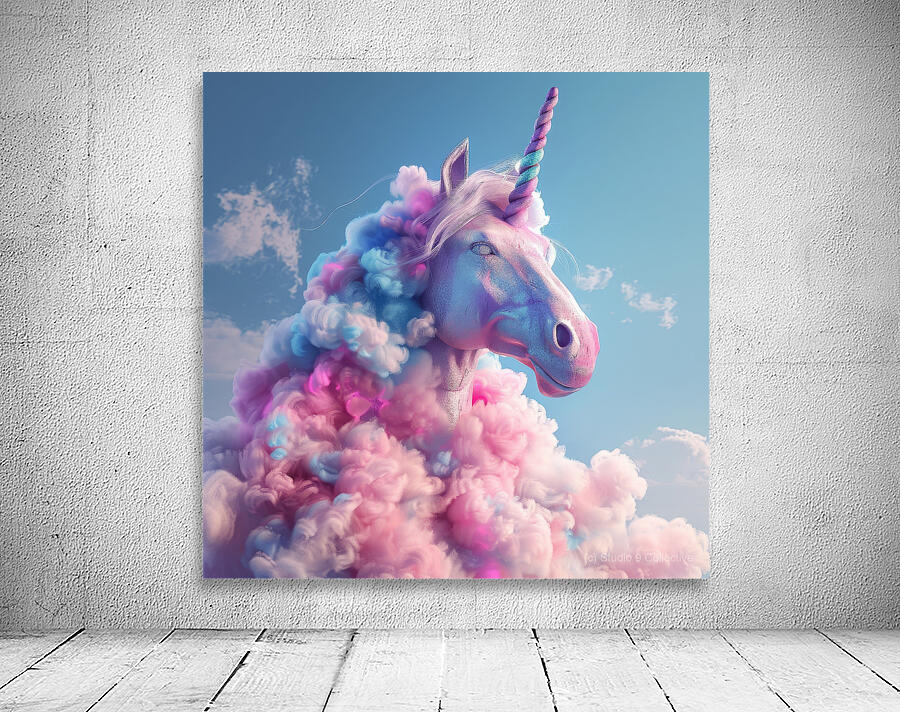 Cotton Candy Unicorn Wall Preview