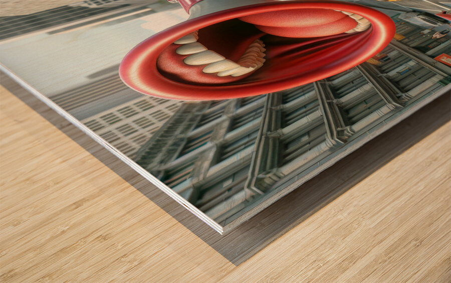 Say It Louder Wood print