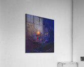blue base Acrylic Print