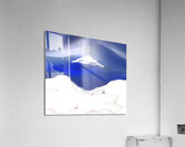 winter mountain Acrylic Print