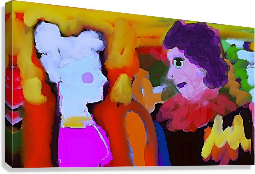 met Canvas Print