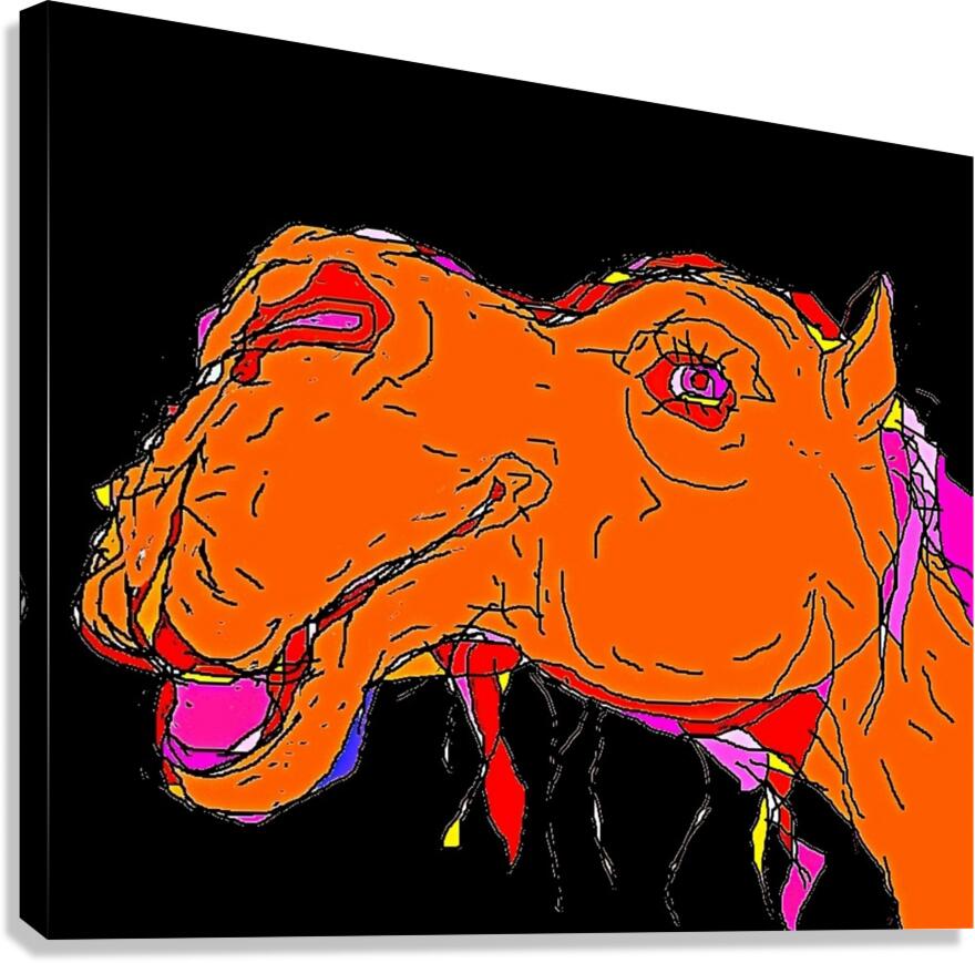 camel Canvas Print