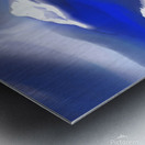 winter mountain Metal print