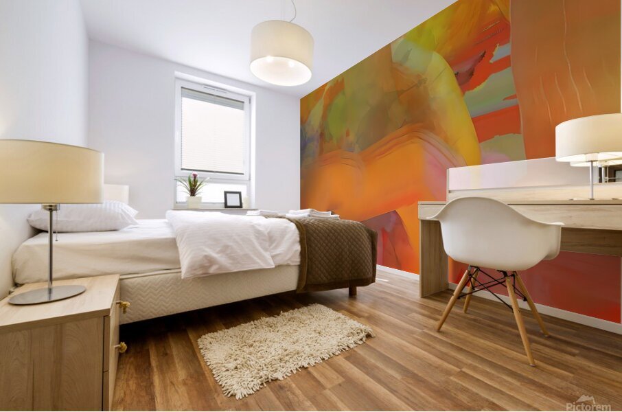 abstract 37  Mural print
