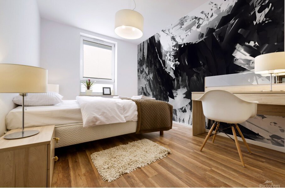 mount no more Mural print