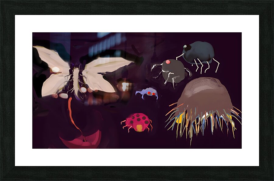 critters Picture Frame print