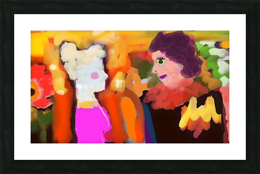 met Picture Frame print