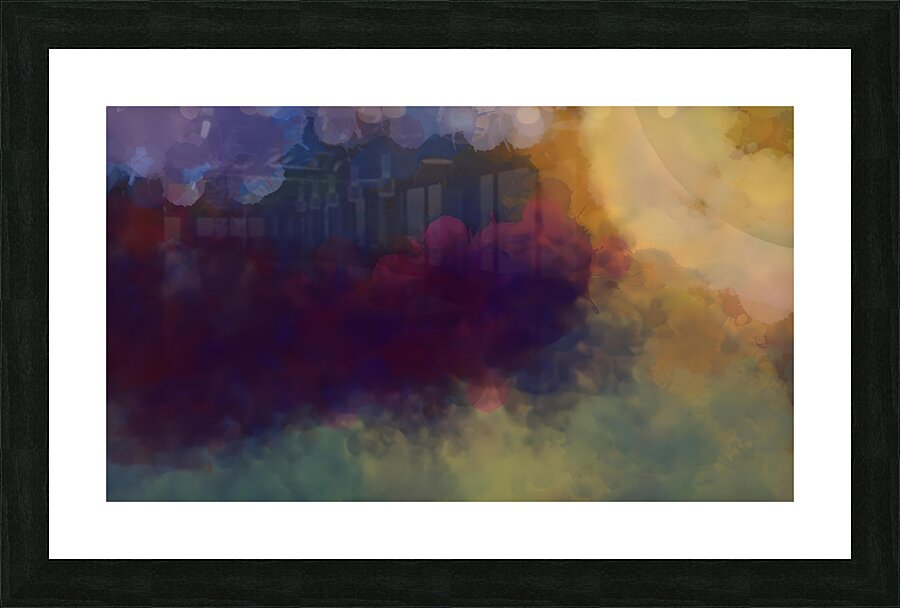 bluemtn  Picture Frame print