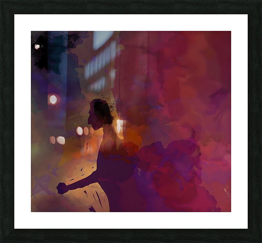 silvio gets away Picture Frame print