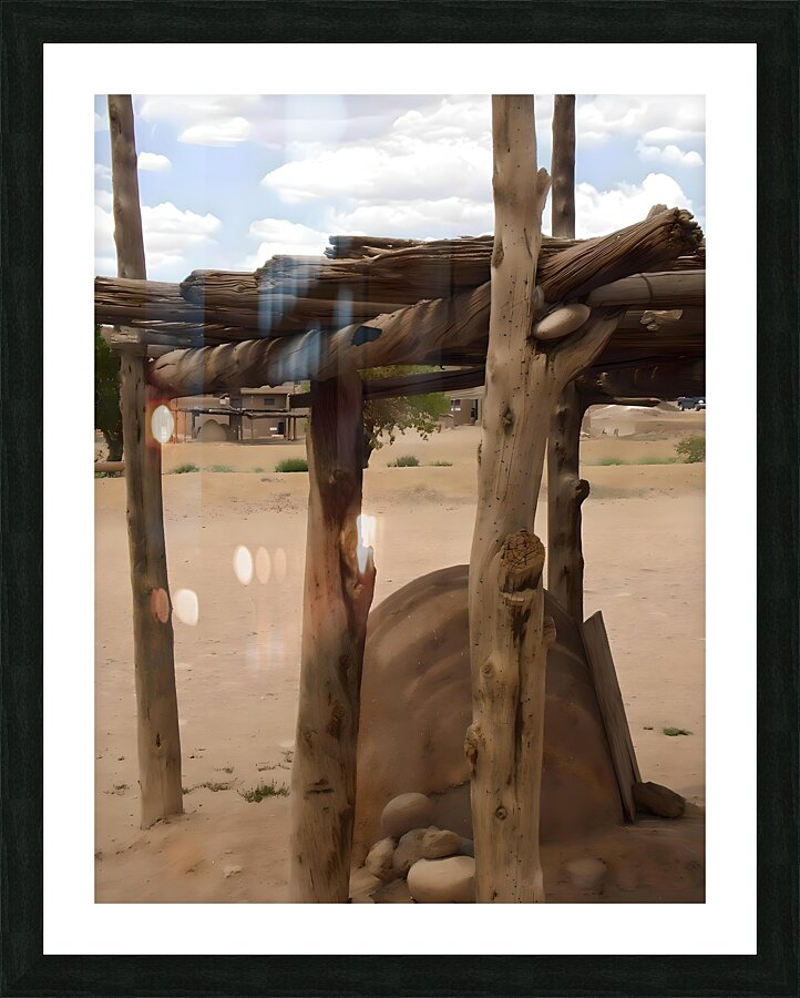 poles  Picture Frame print