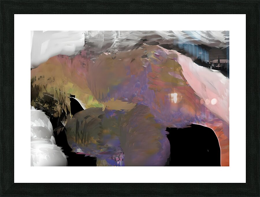 mtn marsh Picture Frame print