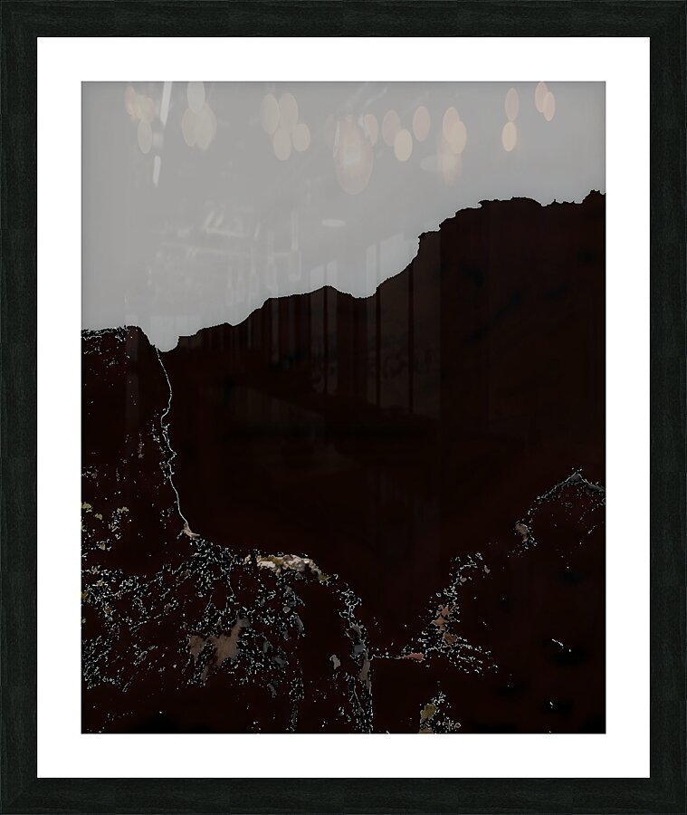 black canyon  Picture Frame print