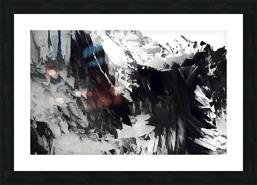 mount no more Picture Frame print