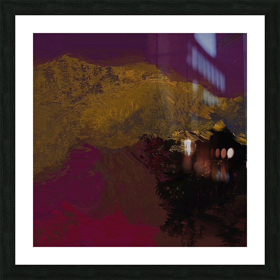 gold mount8 Picture Frame print