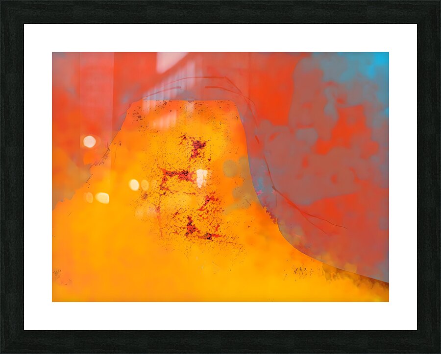 golden butte  Picture Frame print