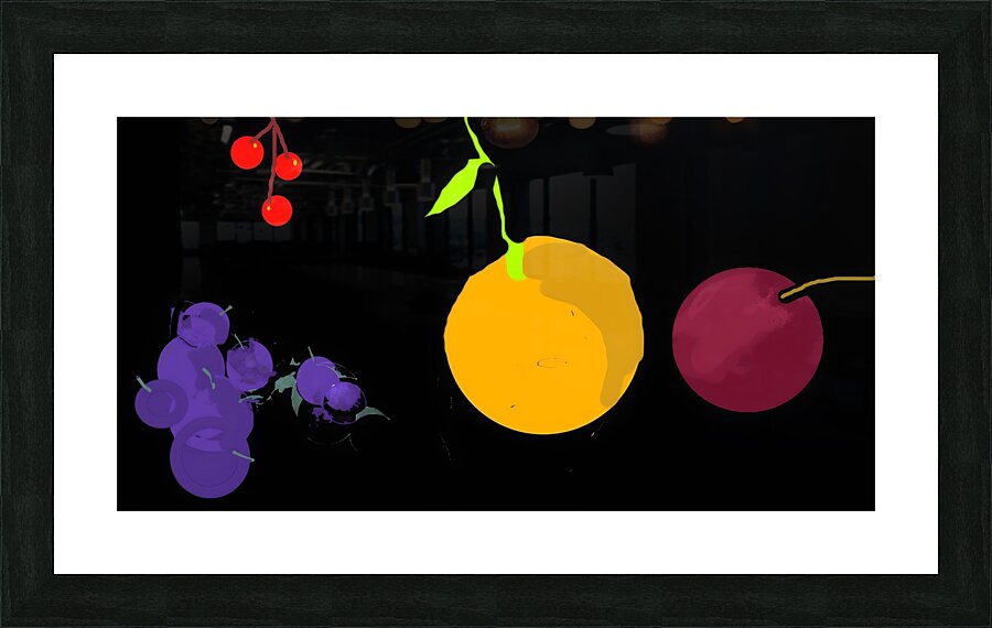 berries orapp  Picture Frame print