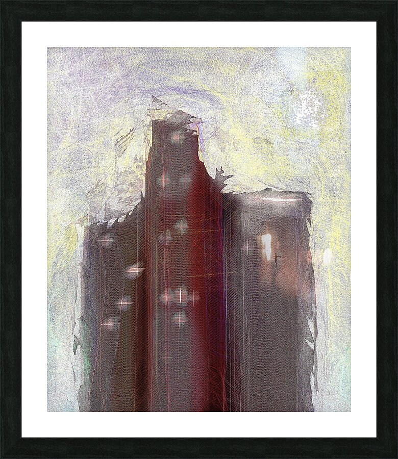 buildings3 Picture Frame print