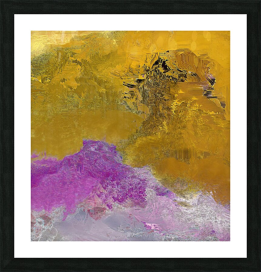 purple ridge Picture Frame print