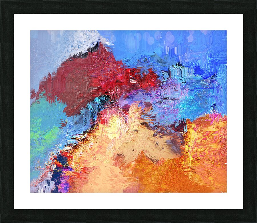 landscape expressed Picture Frame print
