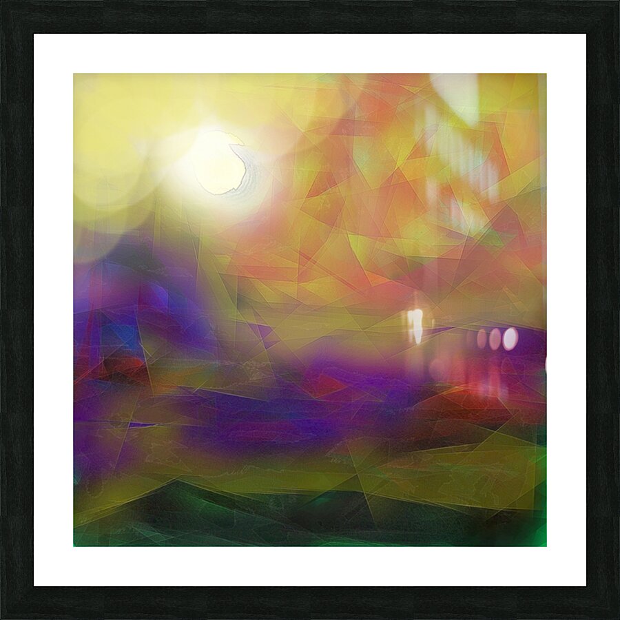 sun spot3 Picture Frame print