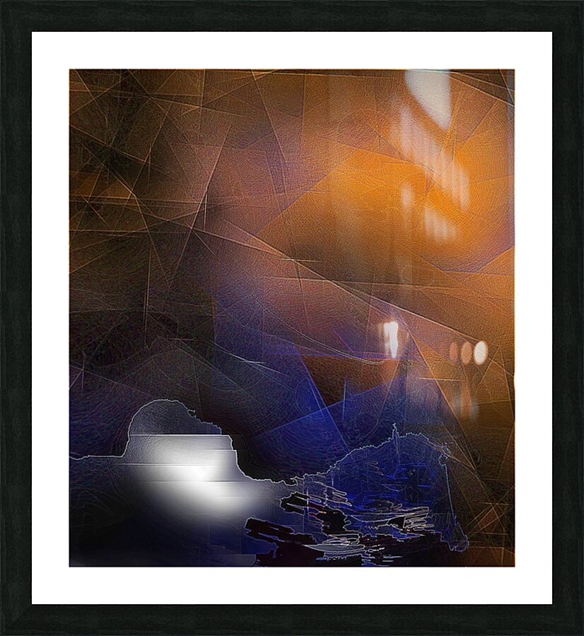 mill creek Picture Frame print