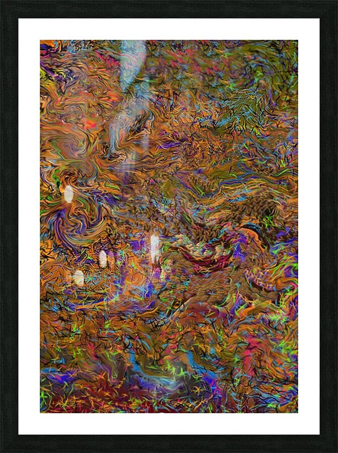 pattern1 Picture Frame print