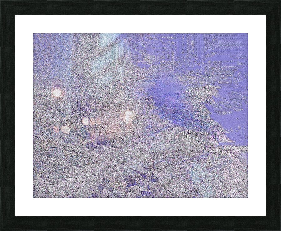 bubbles Picture Frame print