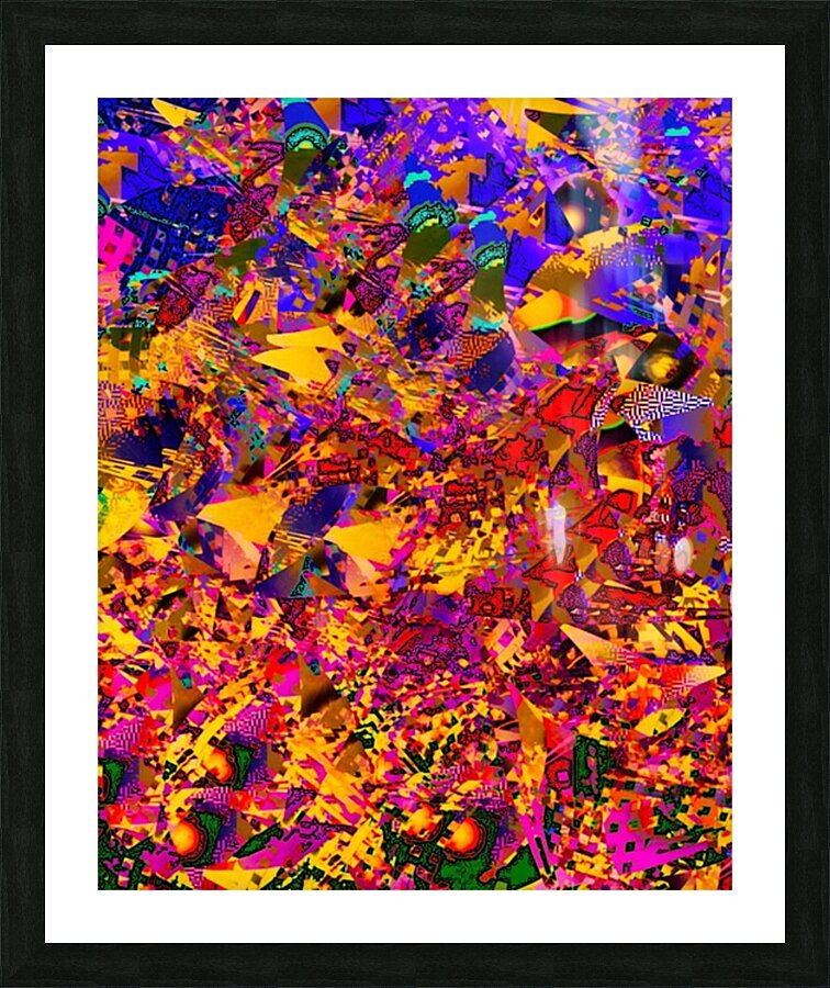 abst12 Picture Frame print