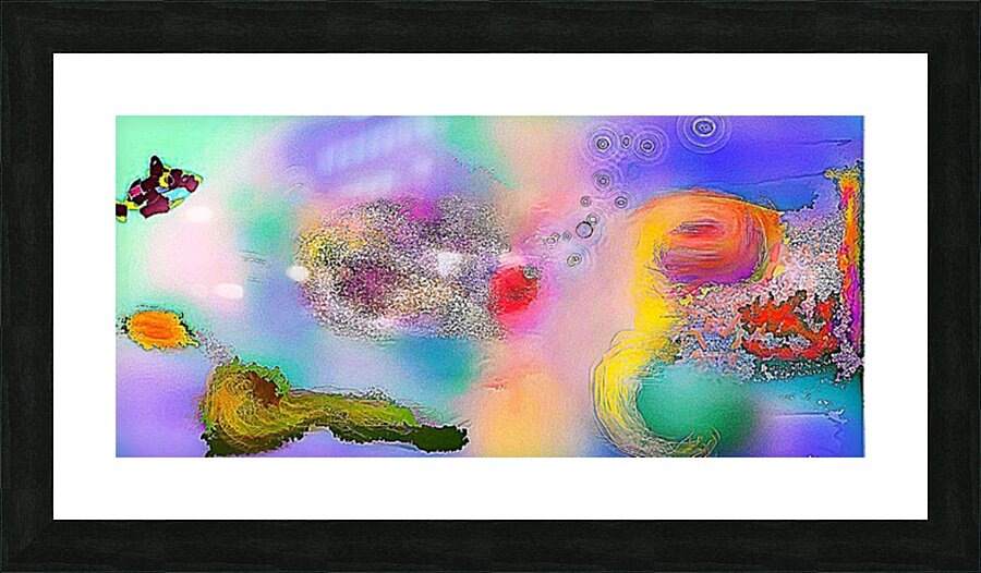 where3 Picture Frame print