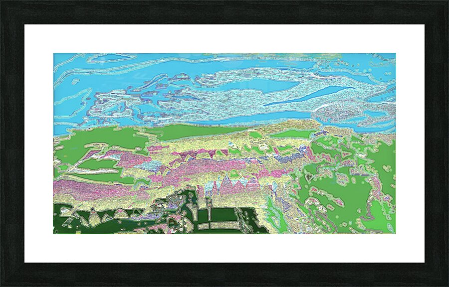 johnhensley imaginarylandscape1.0 Picture Frame print