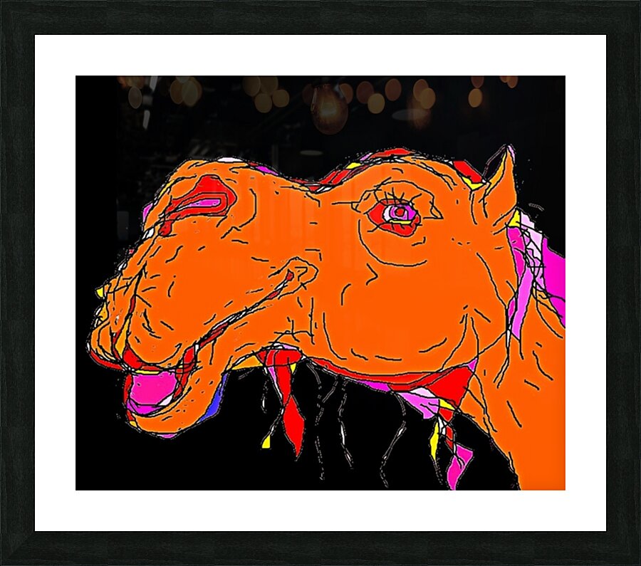 camel Picture Frame print