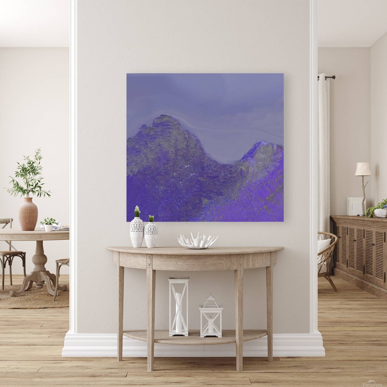wind over the mountains Reproduction