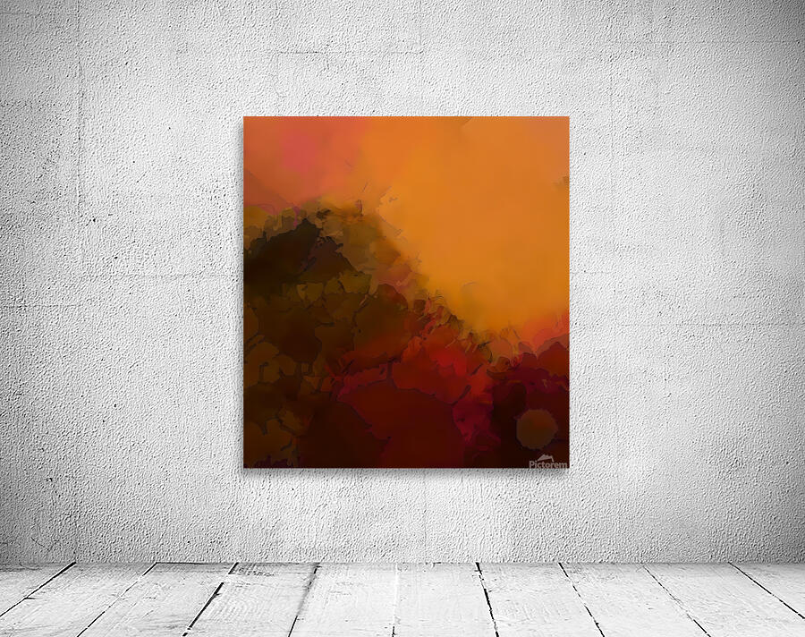 yellow mountain Wall Preview