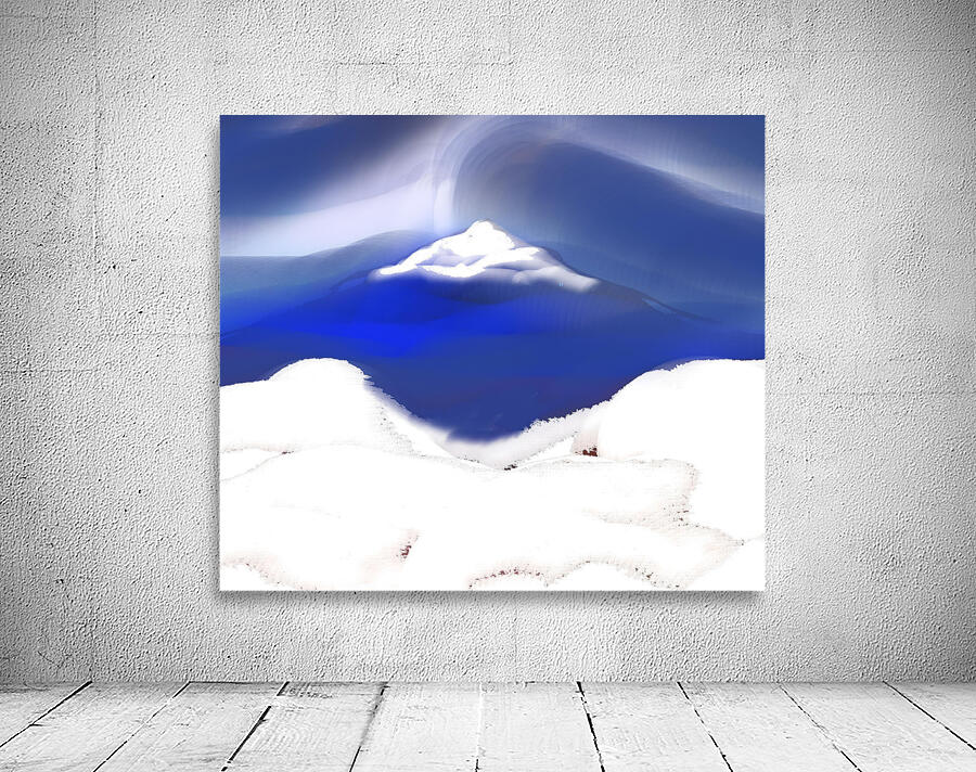 winter mountain Wall Preview