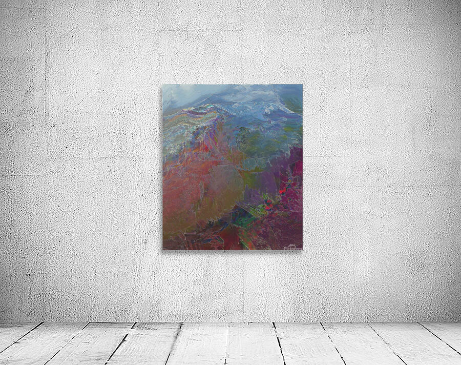 mosaic landscape1 Wall Preview