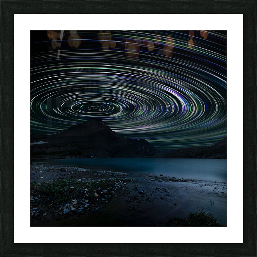 Michelle Hyperspace Picture Frame print