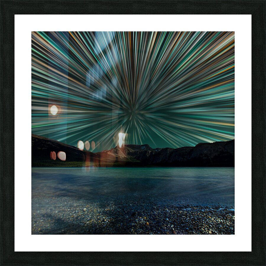 Pinto Hyperspace 2 Picture Frame print
