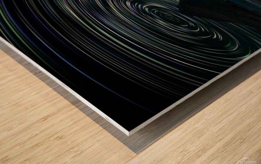 Michelle Hyperspace Wood print