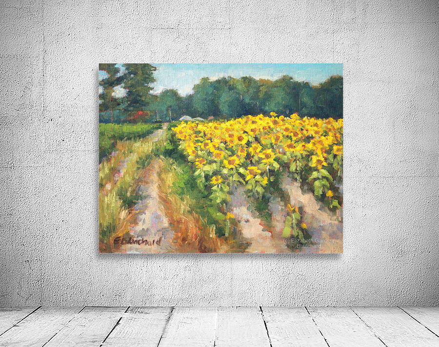 sunflowers4 Wall Preview