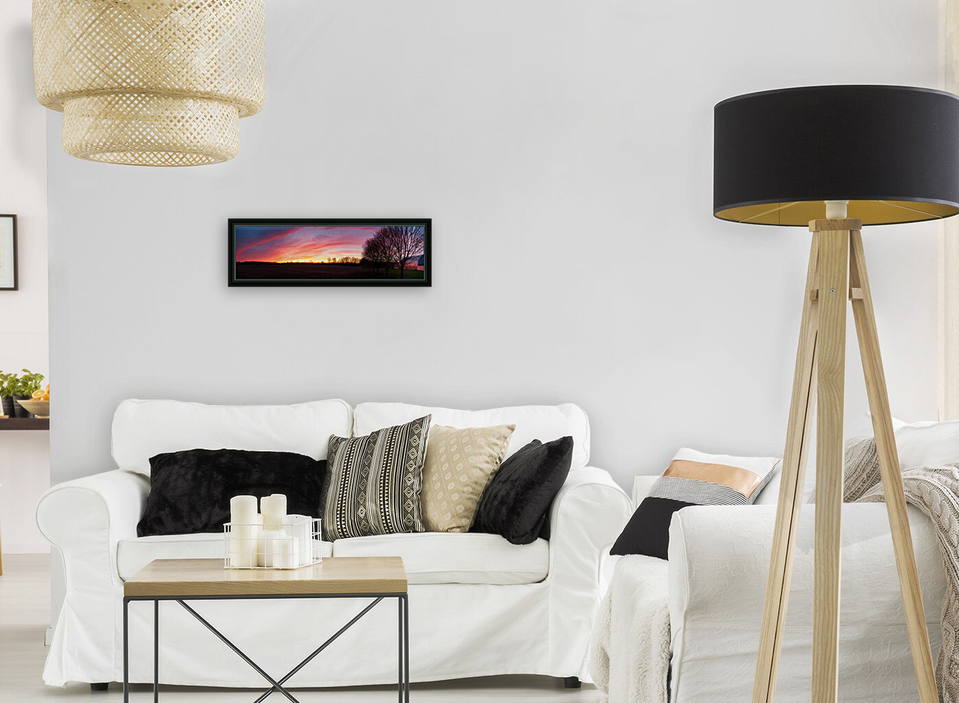 Final  Island Sunset signed Reproduction