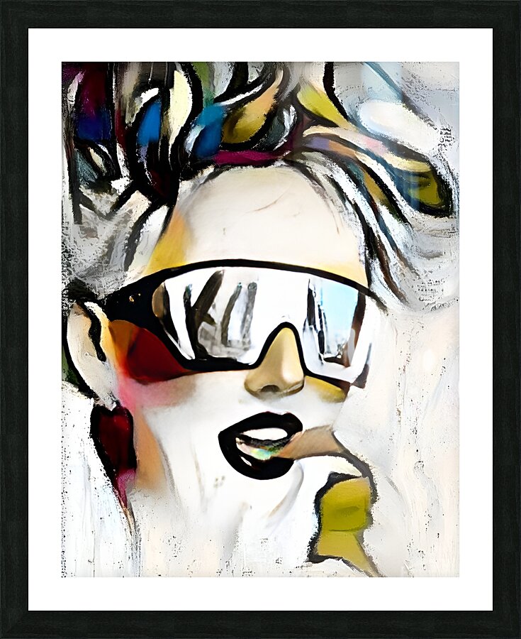 Mystique Picture Frame print