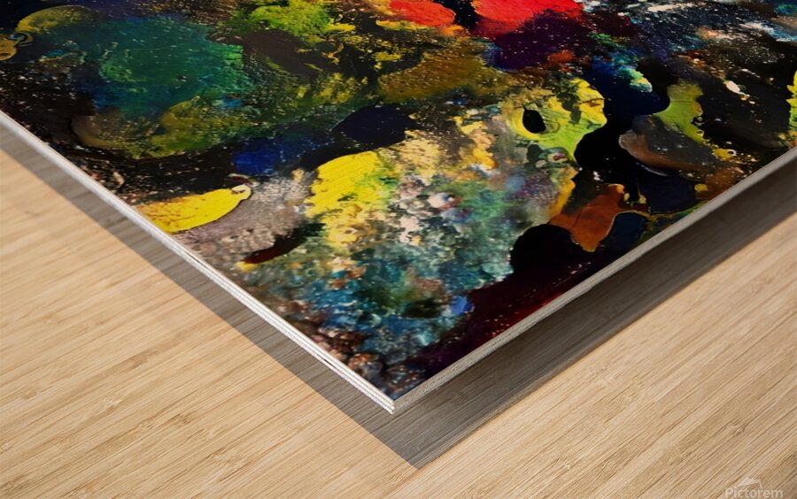 Mystic Symphony Wood print